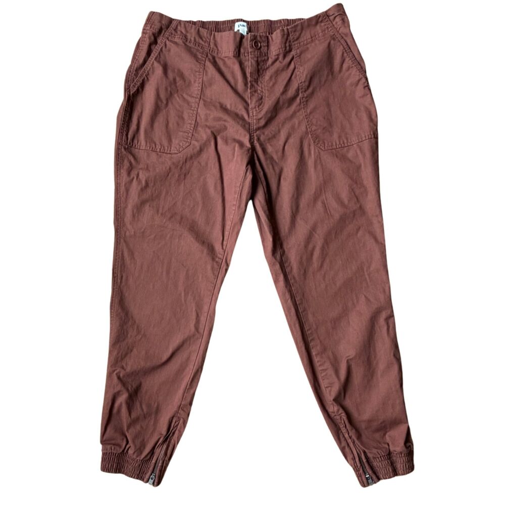 Pact Woven Twill Utility Jogger Size XL Organic Cotton